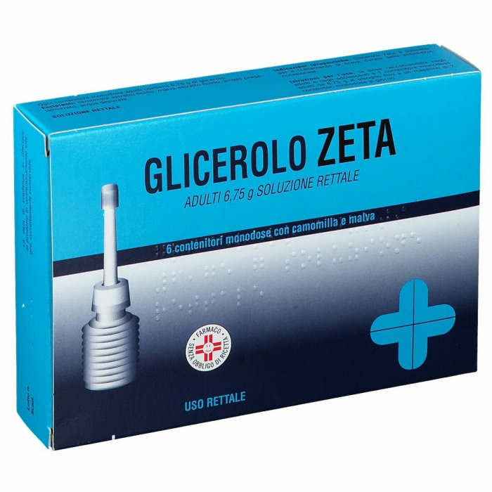 GLICEROLO ZETA*6CONT 6,75G CAM - Farmacia Mastrangelo 