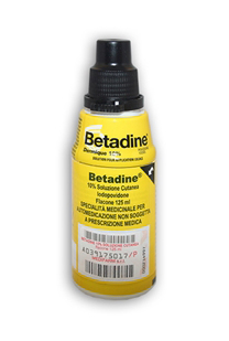 BETADINE*SOLUZ CUT 125ML 10% - Farmacia Mastrangelo 
