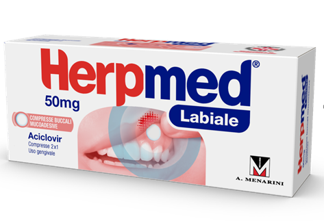 HERPMED LABIALE*2CPR BUCC 50MG - Farmacia Mastrangelo 