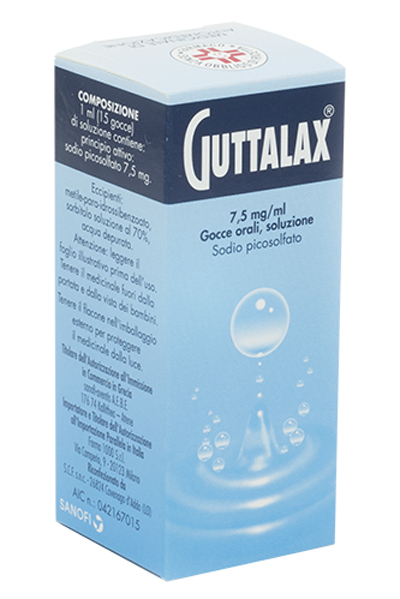GUTTALAX*OS GTT 15ML 7,5MG/ML - Farmacia Mastrangelo 