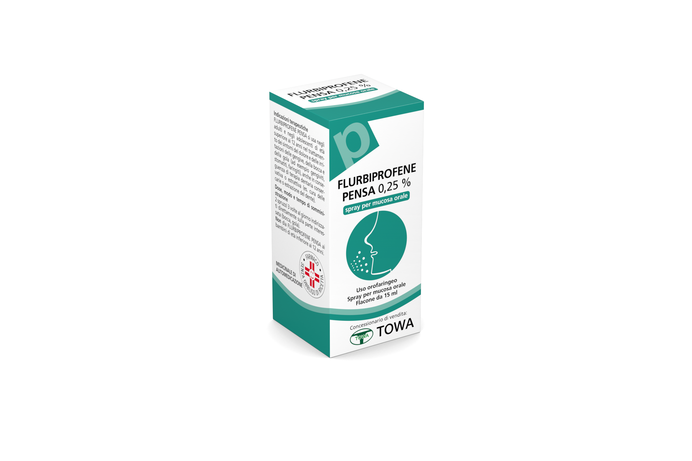 FLURBIPROFENE PE*OS SPRAY 15ML - Farmacia Mastrangelo 