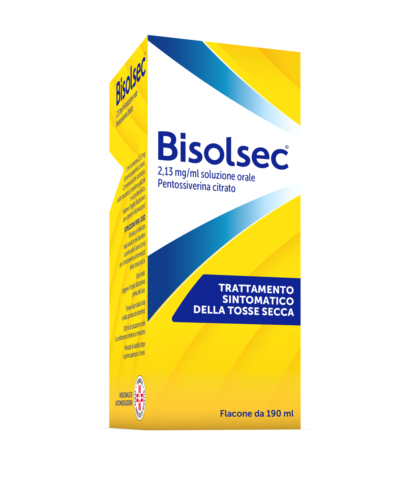 BISOLSEC*OS FL 190ML 2,13MG/ML - Farmacia Mastrangelo 