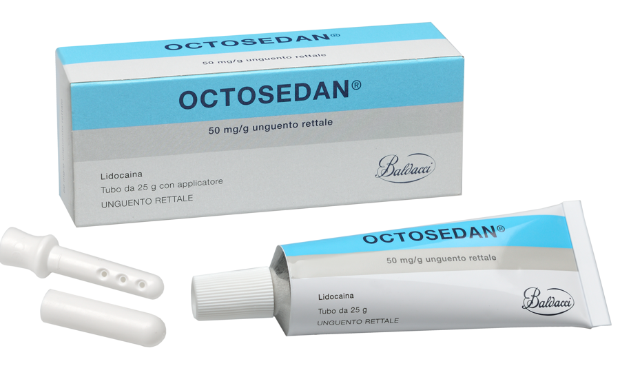 OCTOSEDAN*UNG RETT 25G 50MG/G - Farmacia Mastrangelo 