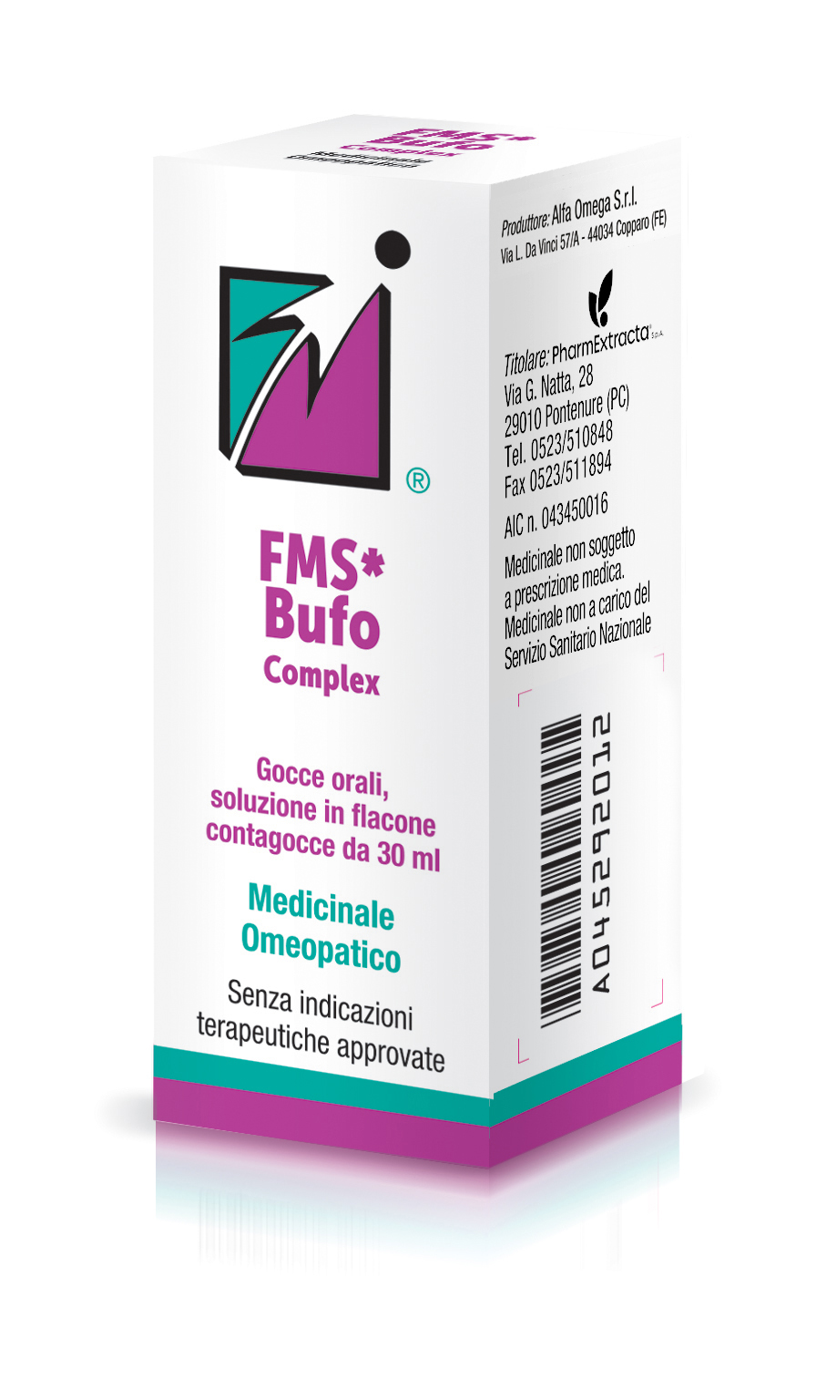 FMS BUFO COMPLEX*30ML GTT - Farmacia Mastrangelo 
