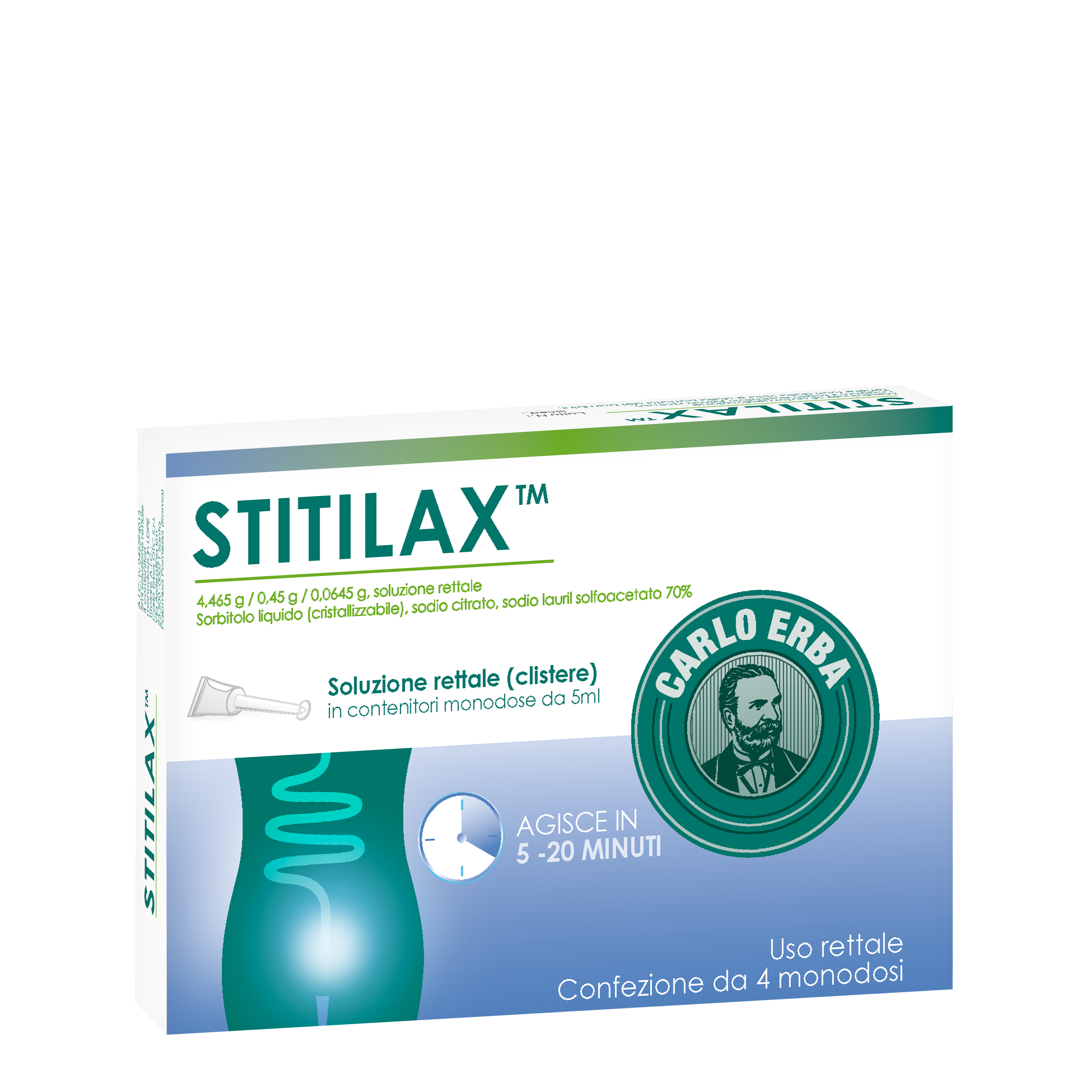 STITILAX*RETT SOL 4FL MONO 5ML - Farmacia Mastrangelo 