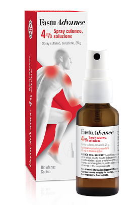 FASTUADVANCE*SPRAY 25G 4% - Farmacia Mastrangelo 