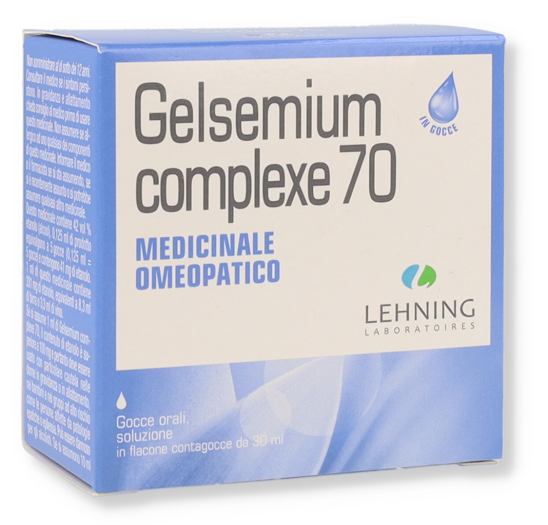 GELSEMIUM COMPLEXE L70*1FL30ML - Farmacia Mastrangelo 