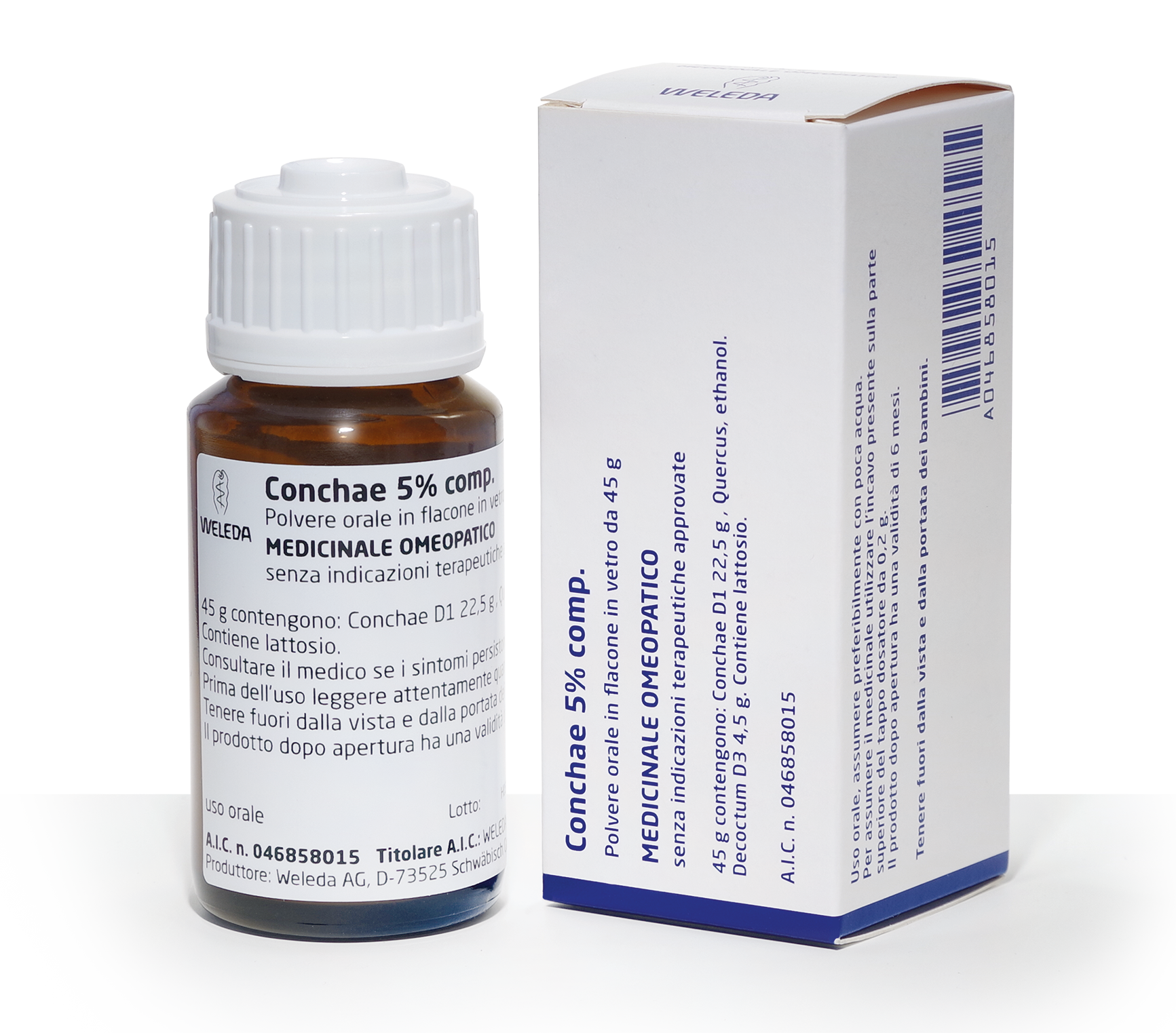 CONCHAE 5% COMP*OS POLV 45G - Farmacia Mastrangelo 