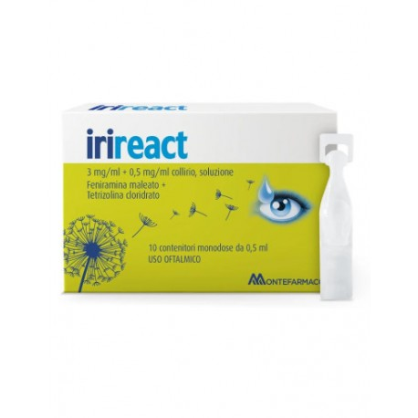 IRIREACT*COLL 10FL 0,5ML - Farmacia Mastrangelo 