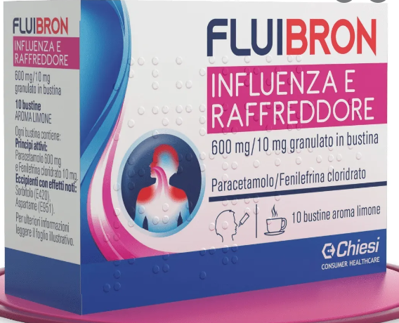 FLUIBRON INFLUENZA E RAFF*10BS - Farmacia Mastrangelo 