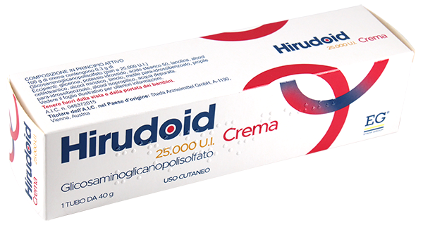 HIRUDOID 25000UI*CREMA 40G - Farmacia Mastrangelo 