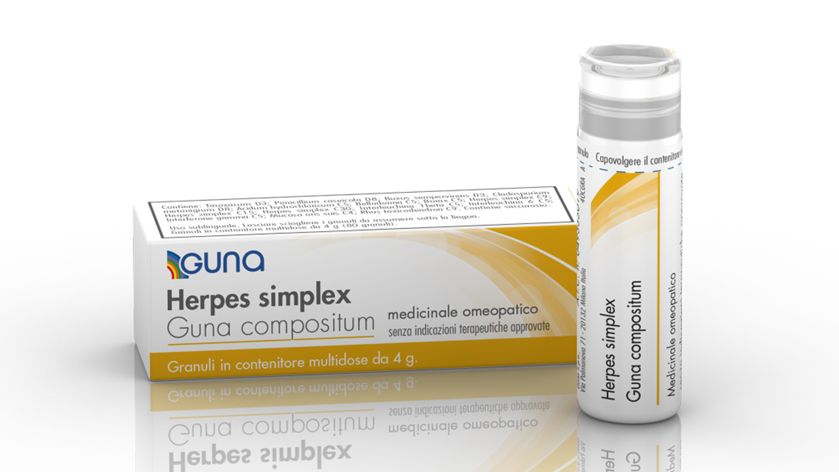 HERPES SIMPLEX GUNA COMP*4G GR - Farmacia Mastrangelo 