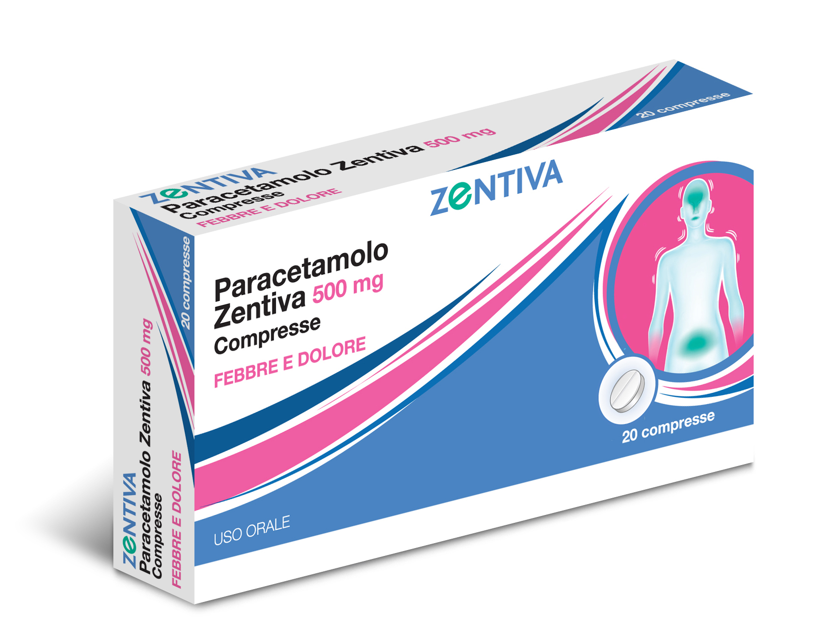 PARACETAMOLO ZEN*20CPR 500MG - Farmacia Mastrangelo 
