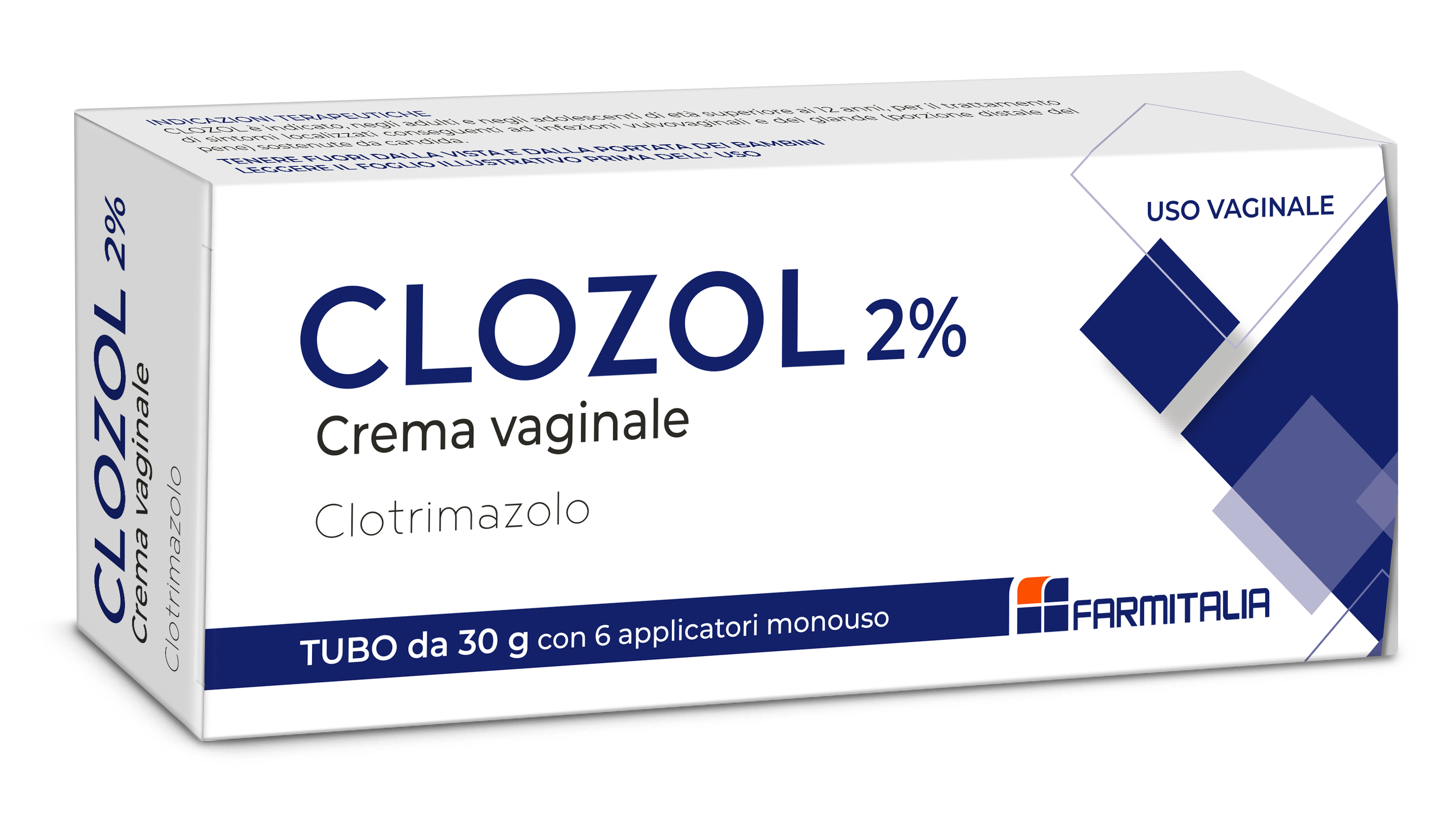 CLOZOL*CREMA VAG 30G 2% - Farmacia Mastrangelo 