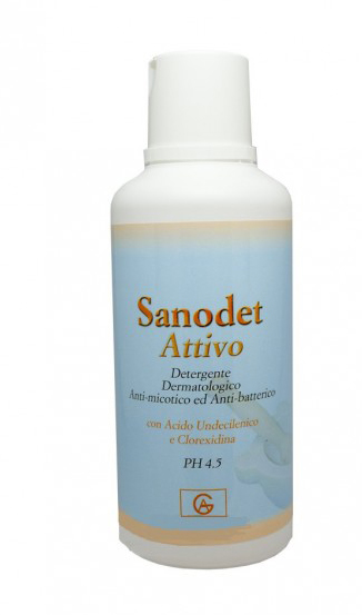 SANODET ATTIVO SHAMPOODOCCIA 500 ML - Farmacia Mastrangelo 