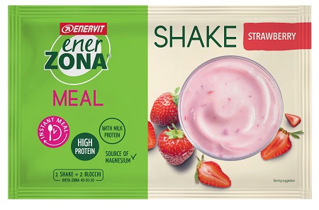 ENERZONA INSTANT MEAL FRAGOLA YOGHURT 1 BUSTA DA 50 GRAMMI - Farmacia Mastrangelo 