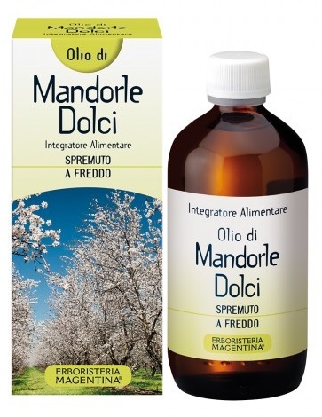 MANDORLE DOLCI OLIO VEGETALE 250 ML - Farmacia Mastrangelo 