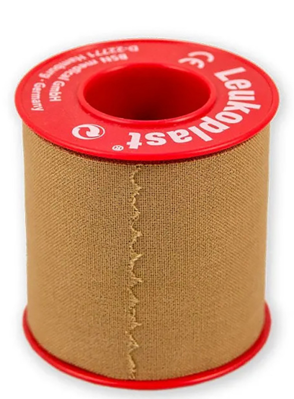 CEROTTO CHIRURGICO PER FISSAGGIO MEDICAZIONI IN ROCCHETTO LEUKOPLAST SUPPORTO VISCOSA COLOR PELLE MASSA ADESIVA CAUCCIU' OSSIDO DI ZINCO 10X500CM - Farmacia Mastrangelo 