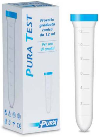 PROVETTA PER URINE PURA TEST GRADUATA CONICA 12 ML - Farmacia Mastrangelo 