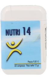 NUTRI 14 60 COMPRESSE - Farmacia Mastrangelo 