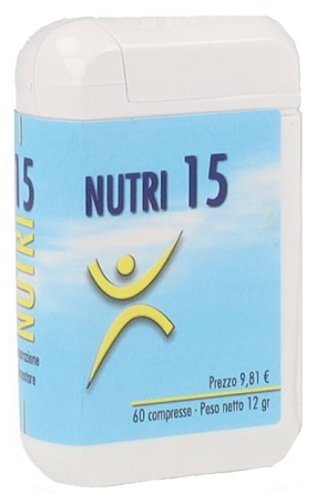 NUTRI 15 60 COMPRESSE - Farmacia Mastrangelo 