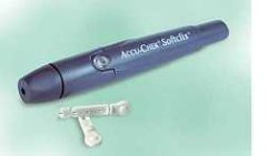 PENNA PUNGIDITO ACCU-CHEK SOFTCLIX + 25 LANCETTE SOFTCLIX + MANUALE DI UTILIZZO - Farmacia Mastrangelo 