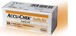 LANCETTE PUNGIDITO ACCU-CHEK SOFTCLIX 25 PEZZI - Farmacia Mastrangelo 