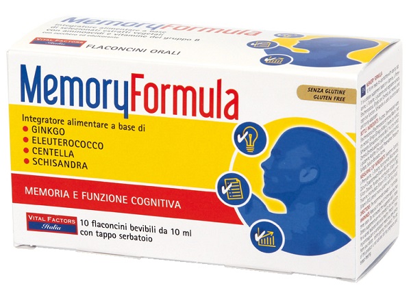 MEMORY FORMULA 10 FLACONCINI 10 ML - Farmacia Mastrangelo 