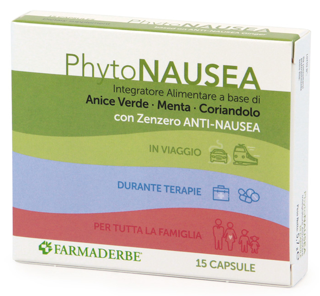 PHYTO NAUSEA 15 CAPSULE - Farmacia Mastrangelo 