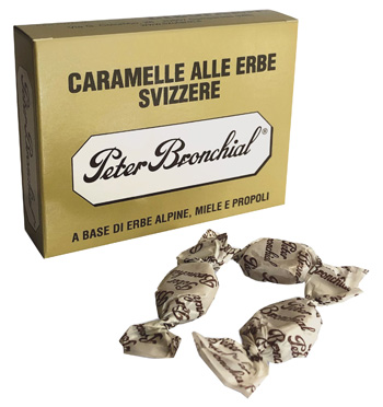 PETER BRONCHIAL CARAMELLA PROPOLI 50 G - Farmacia Mastrangelo 
