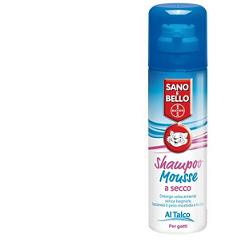 SANO E BELLO SHAMPOO MOUSSE GATTO FLACONE 200 ML - Farmacia Mastrangelo 