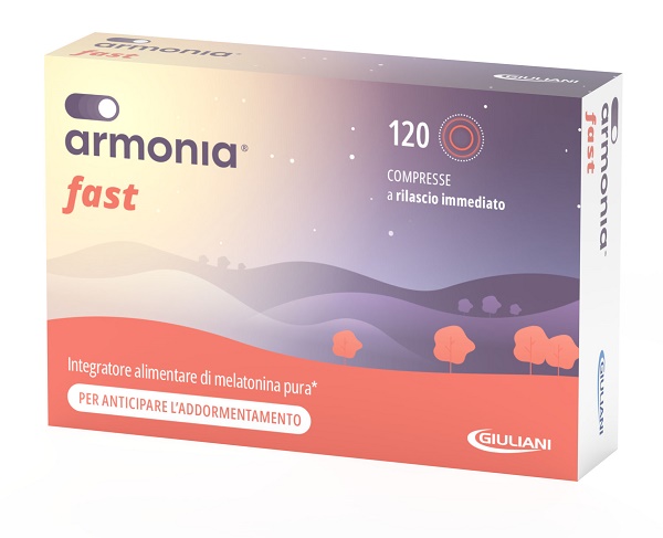 ARMONIA FAST 1 MG MELATONINA 120 COMPRESSE - Farmacia Mastrangelo 