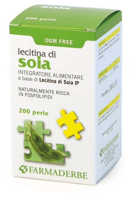 LECITINA DI SOIA 200 PERLE - Farmacia Mastrangelo 