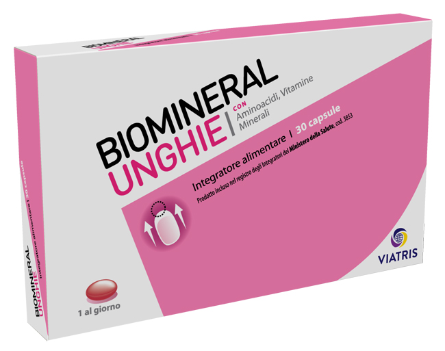 BIOMINERAL UNGHIE 30 CAPSULE - Farmacia Mastrangelo 