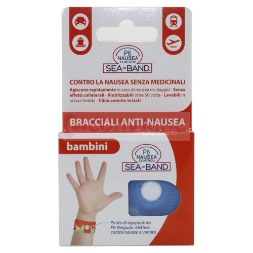 BRACCIALE ANTI NAUSEA PER BAMBINI P6 NAUSEA CONTROL 2 PEZZI - Farmacia Mastrangelo 