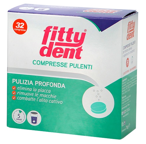 FITTYDENT COMPREX 32 COMPRESSE - Farmacia Mastrangelo 