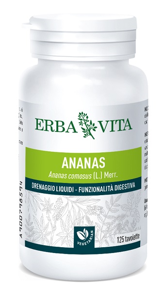 ANANAS 125 TAVOLETTE 400 MG - Farmacia Mastrangelo 