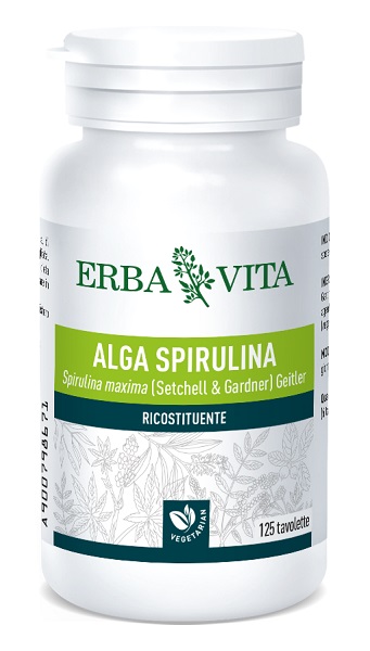 ALGA SPIRULINA 125 TAVOLETTE 400 MG - Farmacia Mastrangelo 