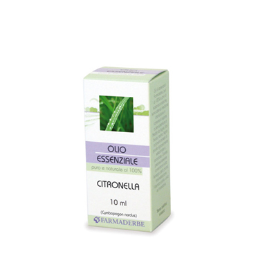 OLIO ESSENZIALE CITRONELLA 10 ML - Farmacia Mastrangelo 