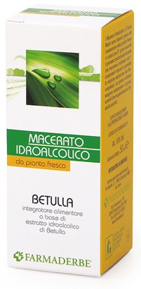 BETULLA MACERATO IDROALCOLICO 50 ML - Farmacia Mastrangelo 