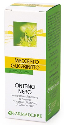 ONTANO NERO MACERATO GLICERINATO 50 ML - Farmacia Mastrangelo 