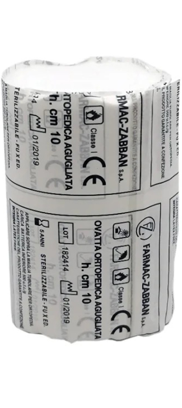 BENDA OVATTA AGUGLIATA 10X400 CM 1 PEZZO - Farmacia Mastrangelo 