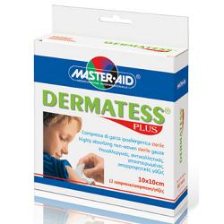 GARZA DERMATESS PLUS 10X10 12 PEZZI - Farmacia Mastrangelo 