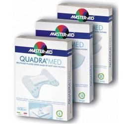 CEROTTO MASTER-AID QUADRA DERMOATTIVO MEDIO 20 PEZZI - Farmacia Mastrangelo 