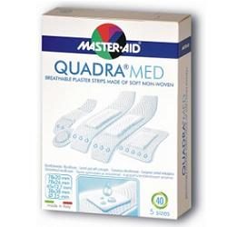 CEROTTO MASTER-AID QUADRA DERMOATTIVO FORMATI ASSORTITI 40 PEZZI - Farmacia Mastrangelo 