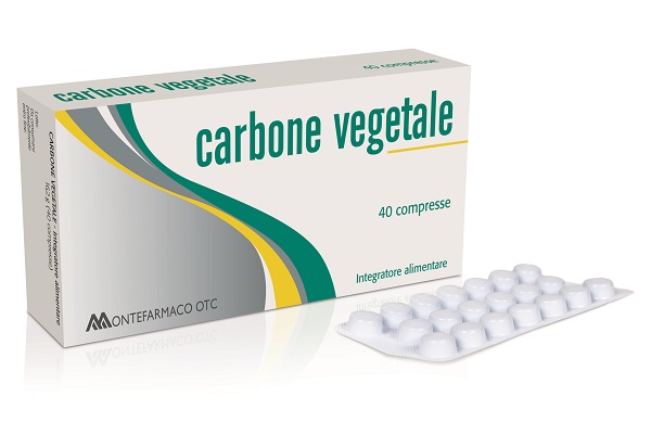 CARBONE VEGETALE 40 COMPRESSE - Farmacia Mastrangelo 