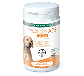 NEO CALCIO AD3 SOLUBILE SVILUPPO POLVERE BARATTOLO 200 G - Farmacia Mastrangelo 