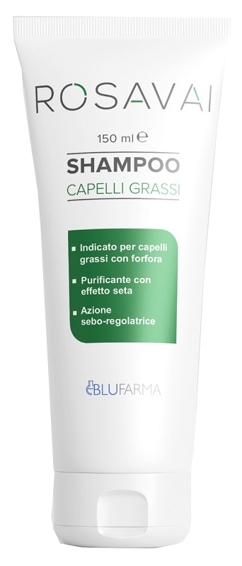 ROSAVAI SHAMPOO CAPELLI ANTISEBO FORFORA 150 ML - Farmacia Mastrangelo 