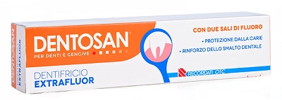 DENTOSAN EXTRAFLUOR DENTIFRICIO 75 ML - Farmacia Mastrangelo 