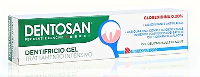 DENTOSAN GEL DENTIFRICIO CLOREXIDINA 0,2% 75 ML - Farmacia Mastrangelo 